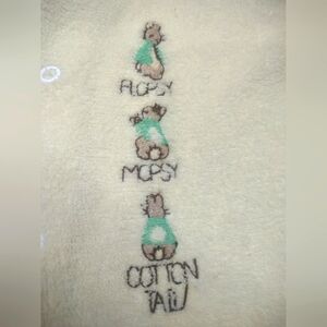 Vintage Terrycloth Infant Sleeper - Peter Rabbit, -11-18lbs